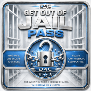 GET OUT OF JAIL RELEASE CARD
